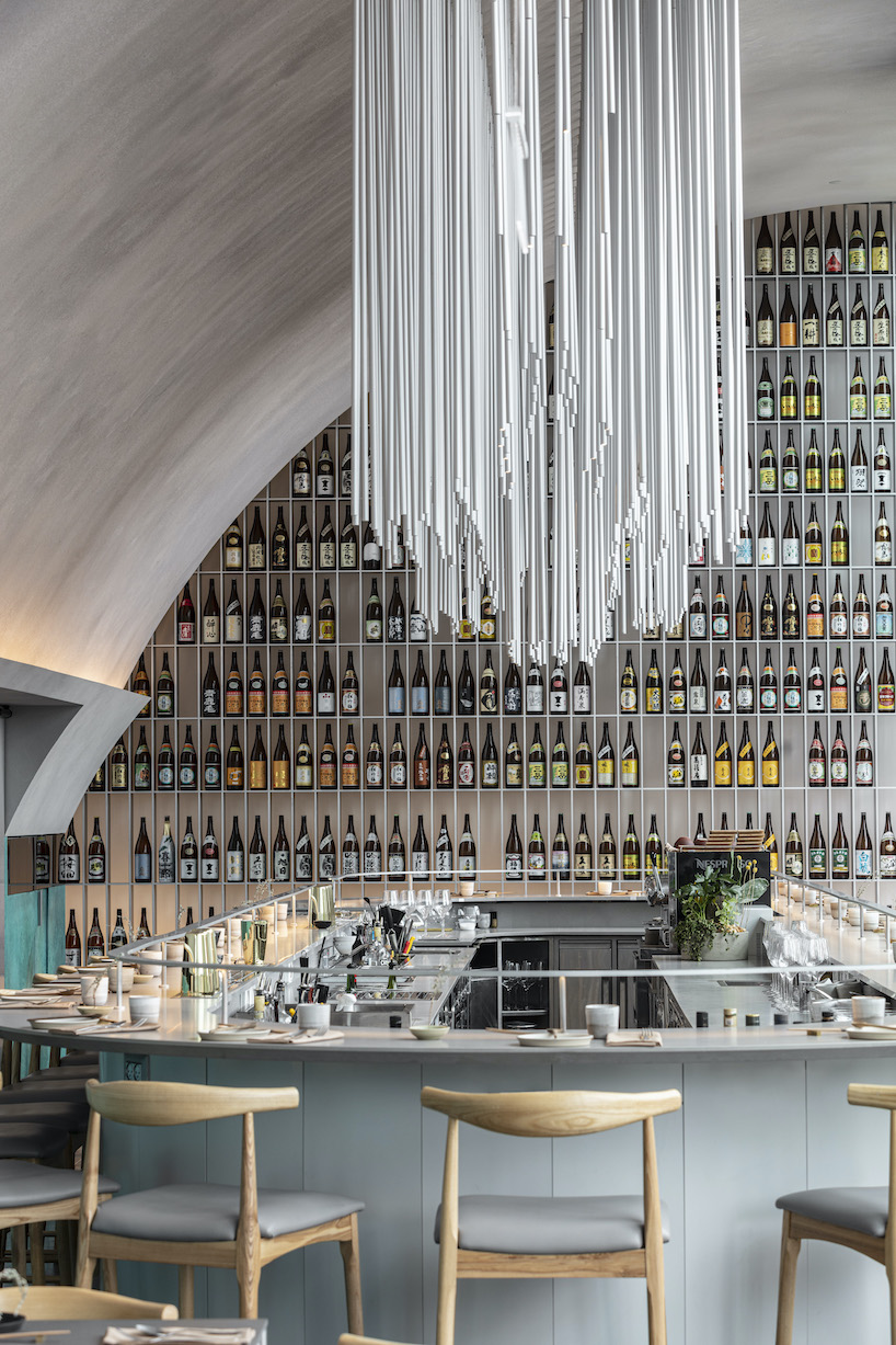 baranowitz goldbergs new a restaurant in tel aviv amalgamates japanese design heritage european materiality and israeli flair 3