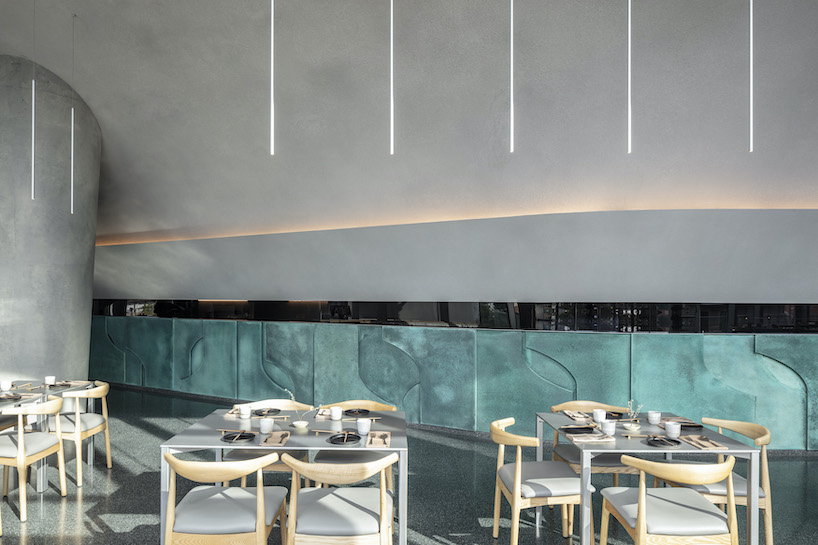 baranowitz goldbergs new a restaurant in tel aviv amalgamates japanese design heritage european materiality and israeli flair 6