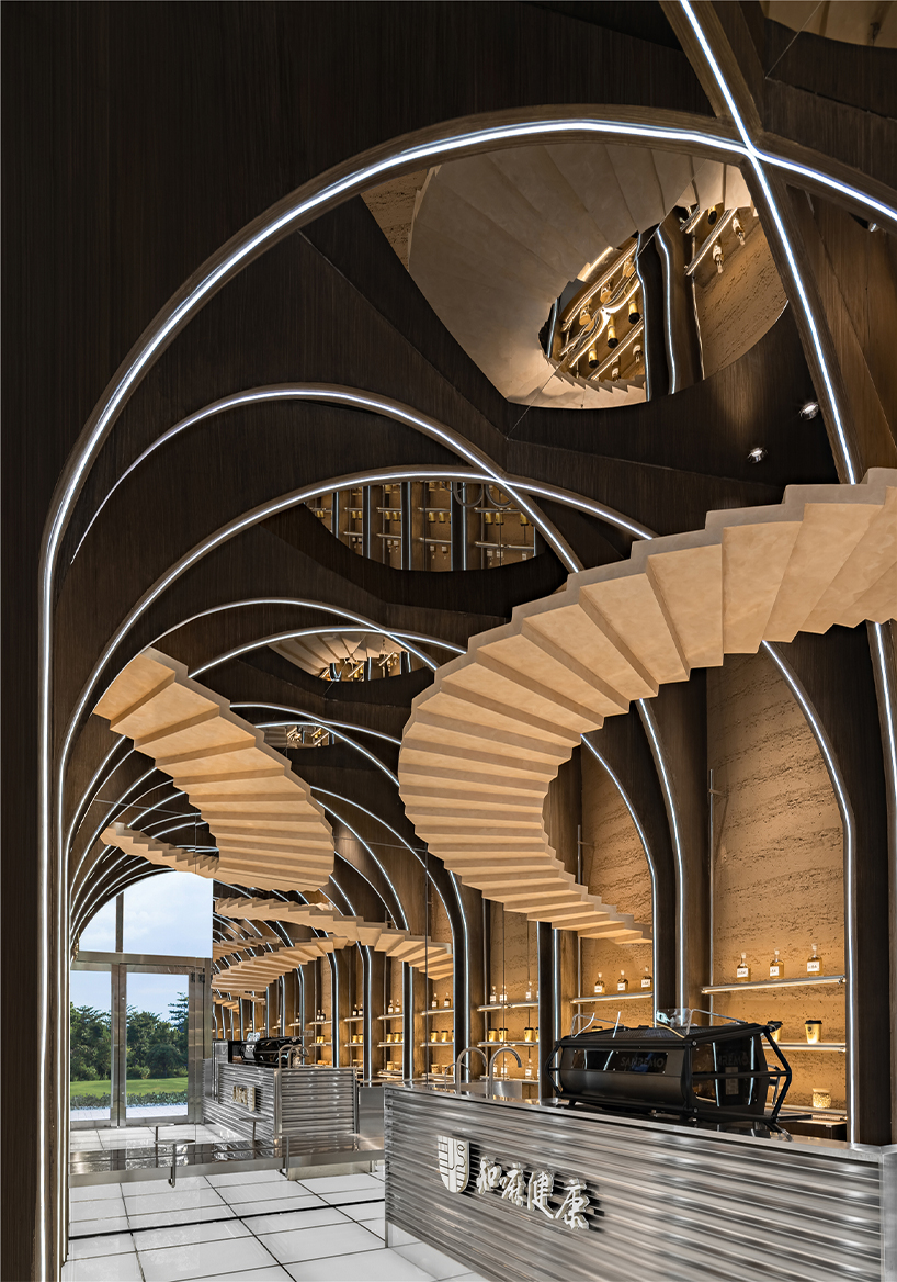 reminiscent of inception retail space of zhima health at the universal beijing resort 3