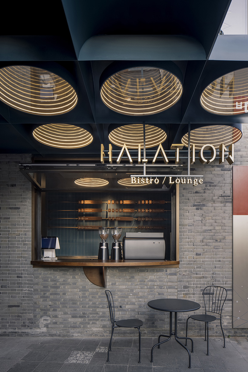 roomoo's halation bistro invites guests into an imaginary universe