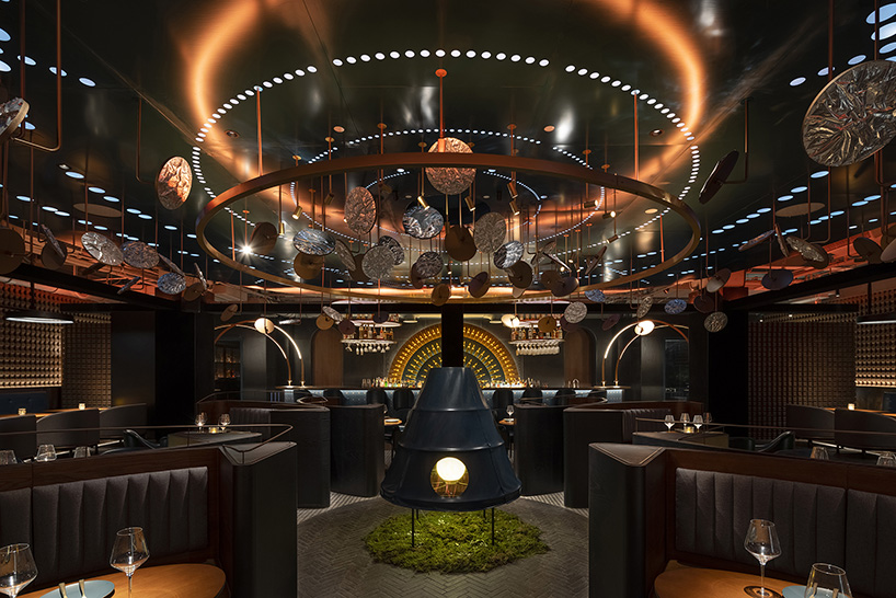 roomoo's halation bistro invites guests into an imaginary universe