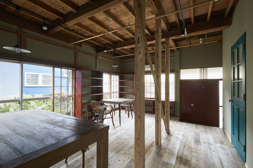 ROOVICE draws from studio ghibli interiors to renovate pharmacy in yokohama