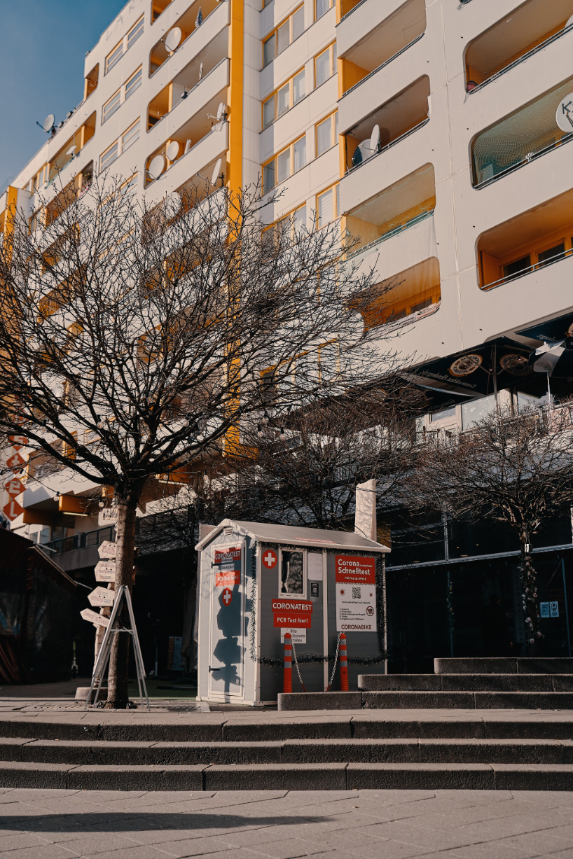 berlin is testing: a photo series that captures the city's madness during pandemic