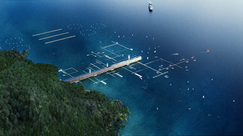 the bridge the village%e3%80%80a future village bridging sea and land promotes the circulation of earth resources%e3%80%80 3