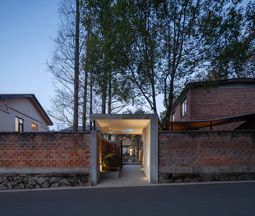 y.ad studio shapes neglected dormitories into B&B unit in china with minimum intervention