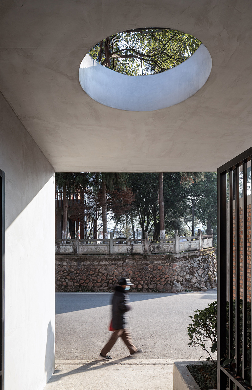 y.ad studio shapes neglected dormitories into B&B unit in china with minimum intervention