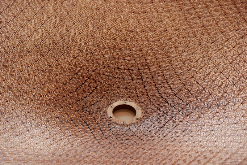 kerfonic wall acoustic installation adorns autodesk gallery in san fransisco