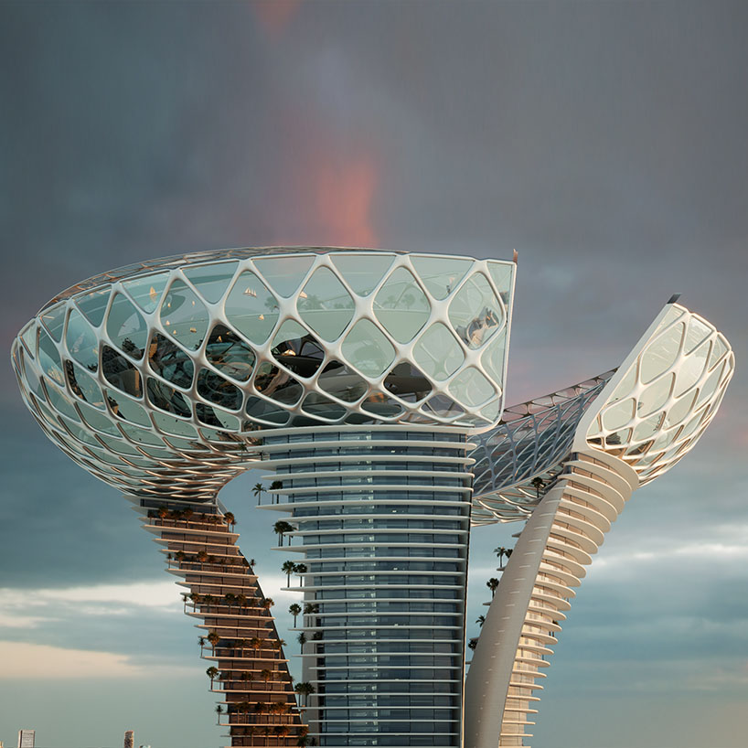 kalbod studio envisions sustainable, floating healthcare island in dubai