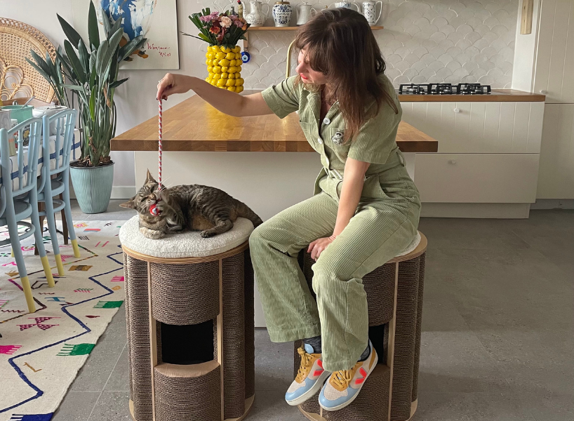 sode design crafts feline furniture for the contemporary cat 5