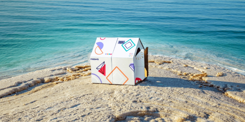 maawa X expands from a suitcase to a pop-up house for emergency, eco-friendly shelter