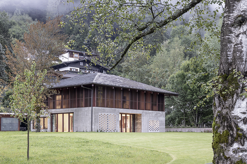 zell lakehouse in austria by steiner architecture f/f binds post-modern and japanese design