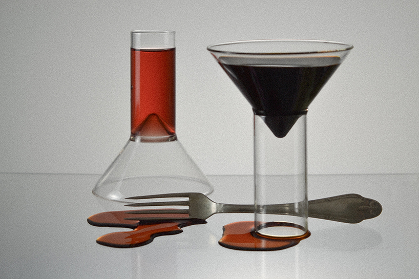 TRAGA martini shot glass