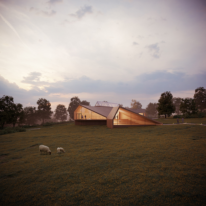 bergs locks new visitor centre a dialogue between landscape and vernacular architecture 1