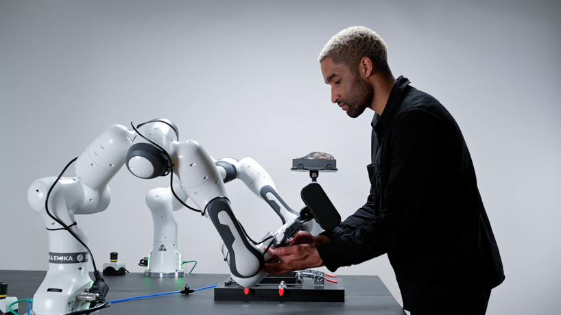 nfrontier develops innovative design and manufacturing process for sound absorbing felt panel systems in a human robot collaboration 6