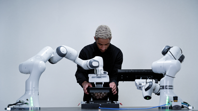 nfrontier develops innovative design and manufacturing process for sound absorbing felt panel systems in a human robot collaboration 8