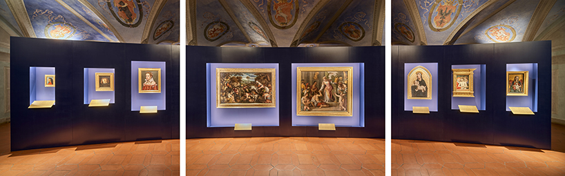 narchitektura designs an exhibition for botticelli and renaissance masters 5