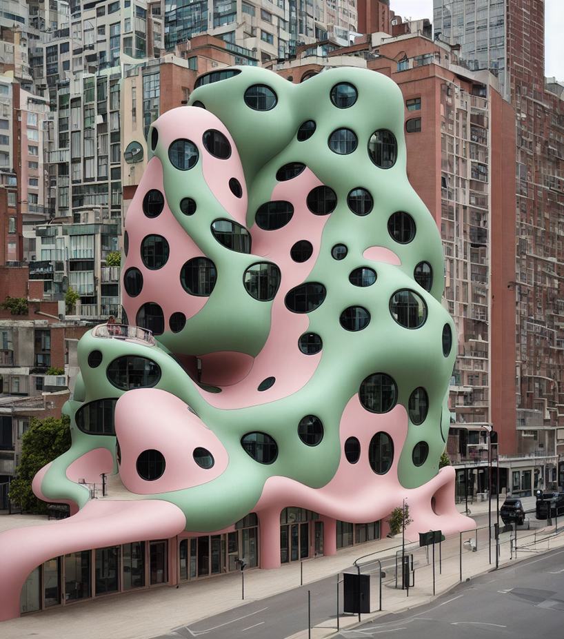 hassan ragab's AI-generated series questions the future of architecture in the digital age