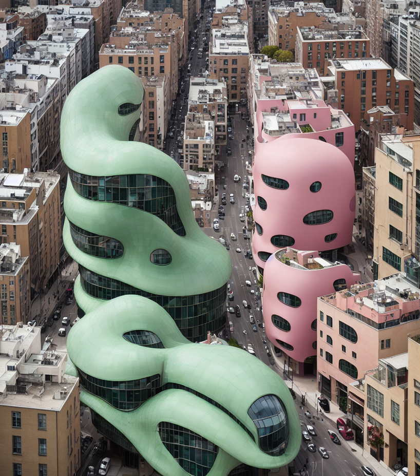 hassan ragab's AI-generated series questions the future of architecture in the digital age