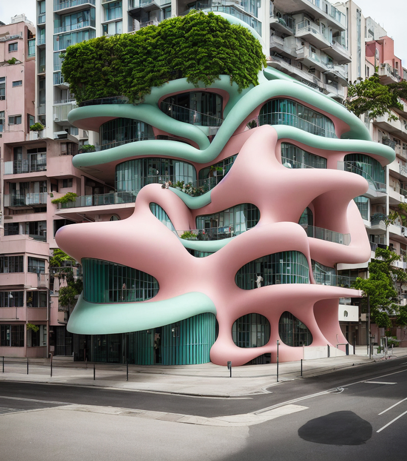 hassan ragab's AI-generated series questions the future of architecture in the digital age