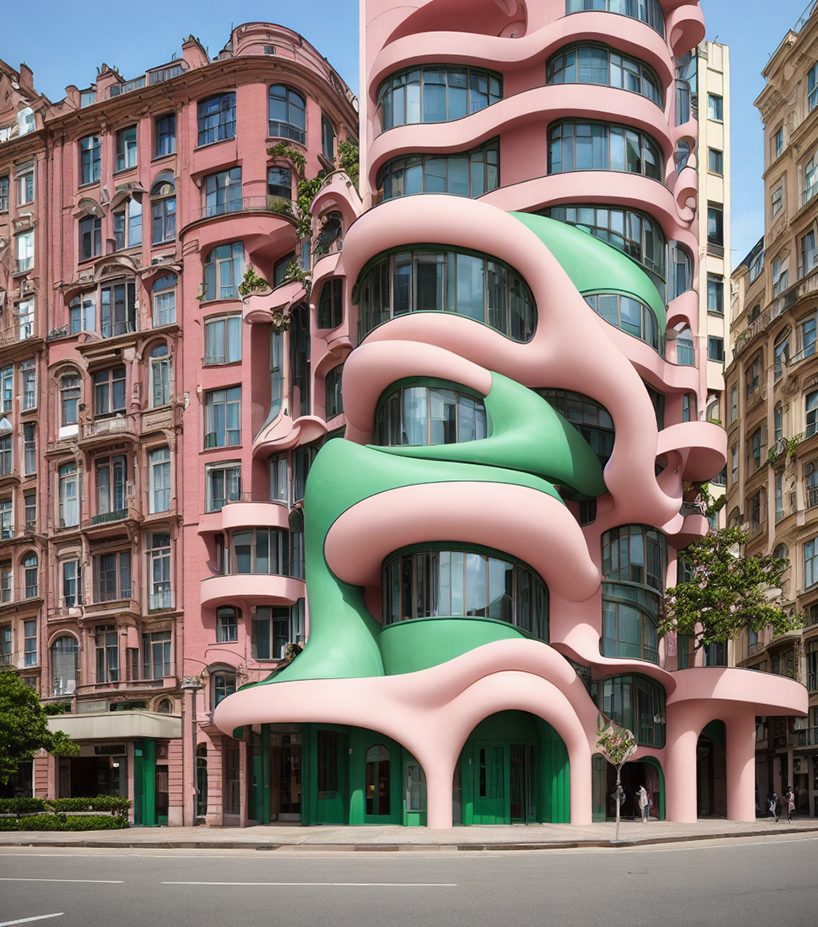 hassan ragab's AI-generated series questions the future of architecture in the digital age