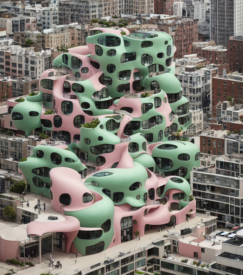 hassan ragab's AI-generated series questions the future of architecture in the digital age