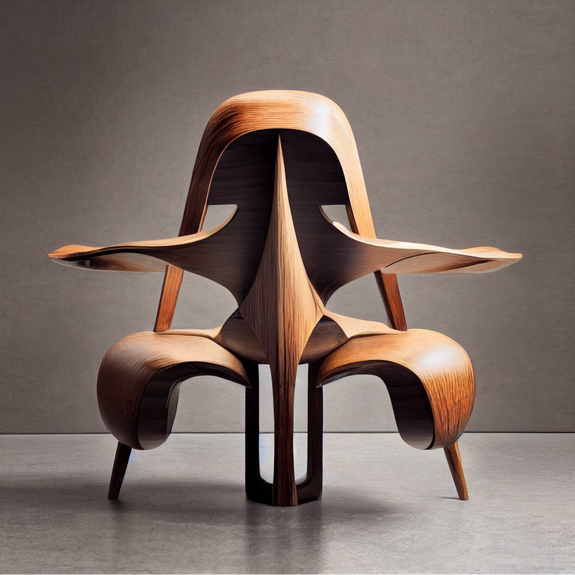 kaveh najafian's midjourney explorations imagine surreal, 'impossible' lounge chairs