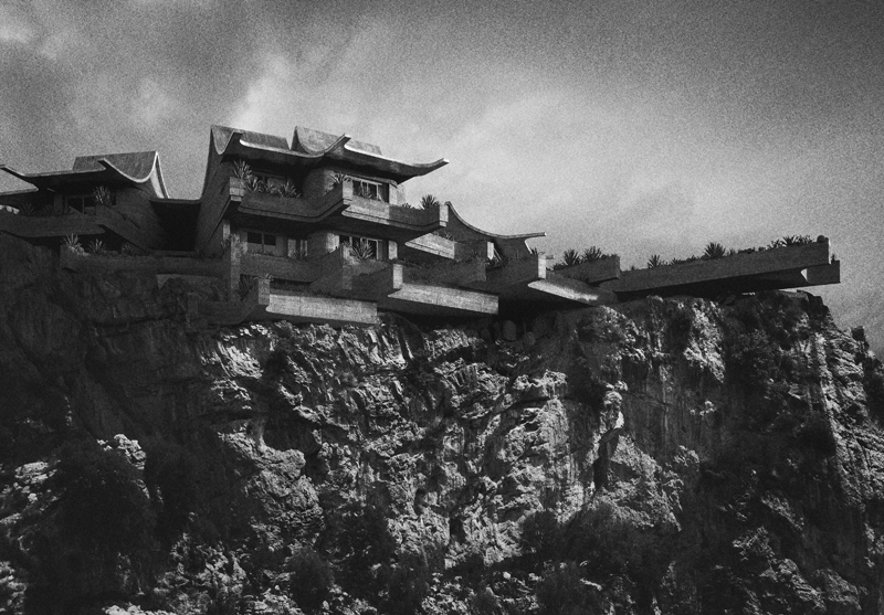 quatre caps’ visualizes unbuilt architecture from the 1960s using 3D technology