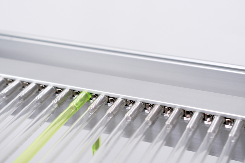 1/plinth studio's industrial PU-T-B chair sits between furniture and hardware design