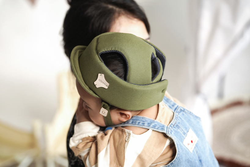 COMMU baby helmet protects heads from bumps, tumbles, and skull deformities