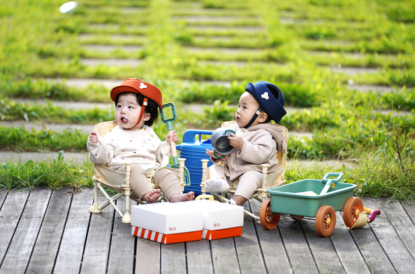 COMMU baby helmet protects heads from bumps, tumbles, and skull deformities