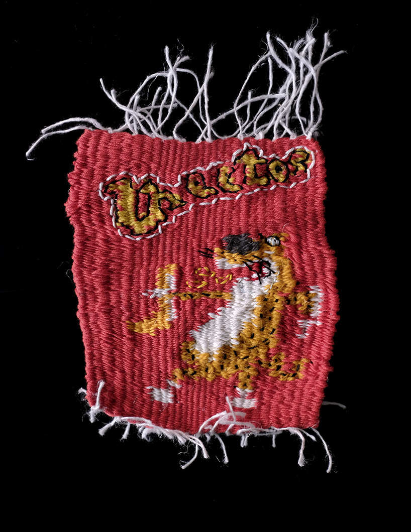 alexandra lucas handweaves iconic crisp packets to celebrate the simple joys of snacking