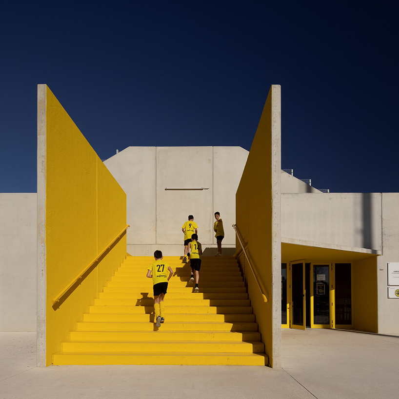 summary completes vibrant grandstand football training complex in aveiro, portugal