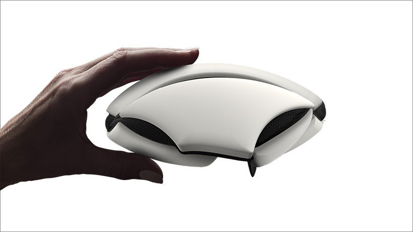 sleek & foldable, newton-rider N1 is the world's thinnest & first semi-soft bicycle helmet