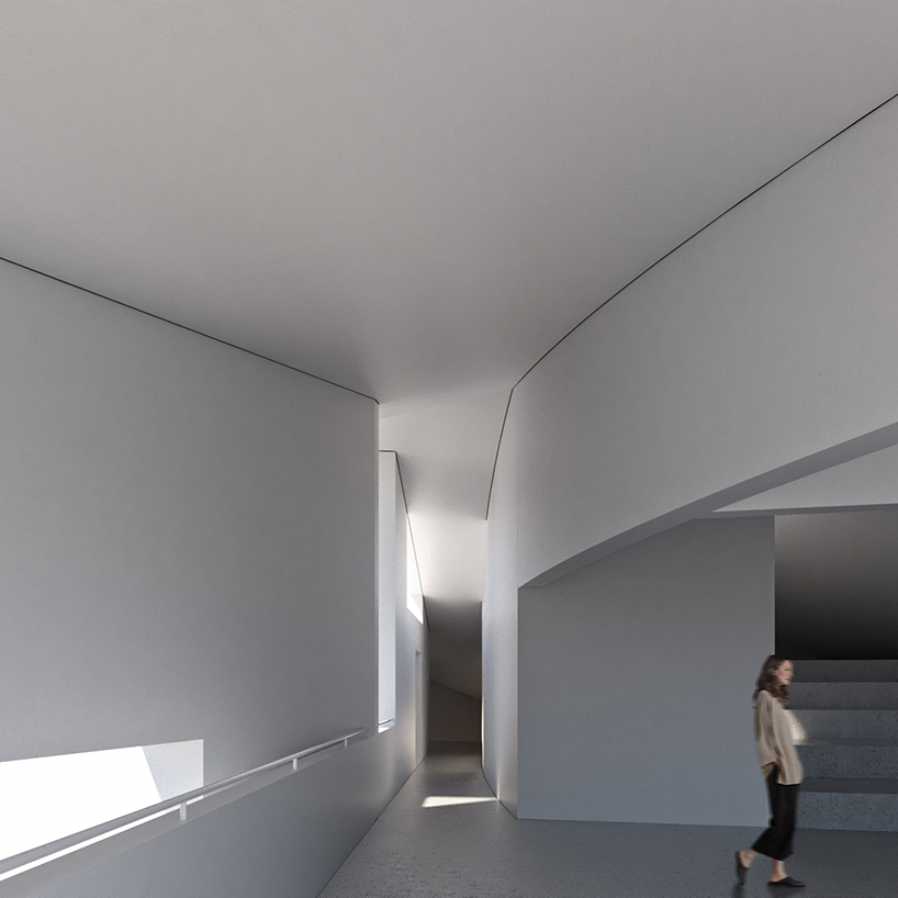 art center proposal in montreal that transforms heritage townhouse 6