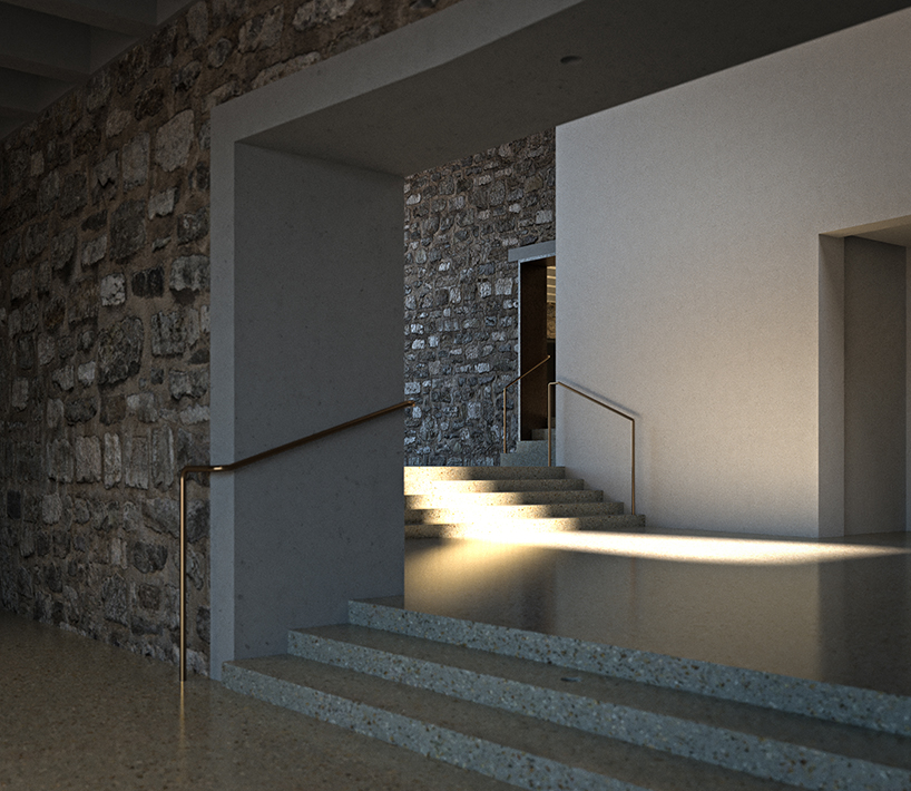 art center proposal in montreal that transforms heritage townhouse 8