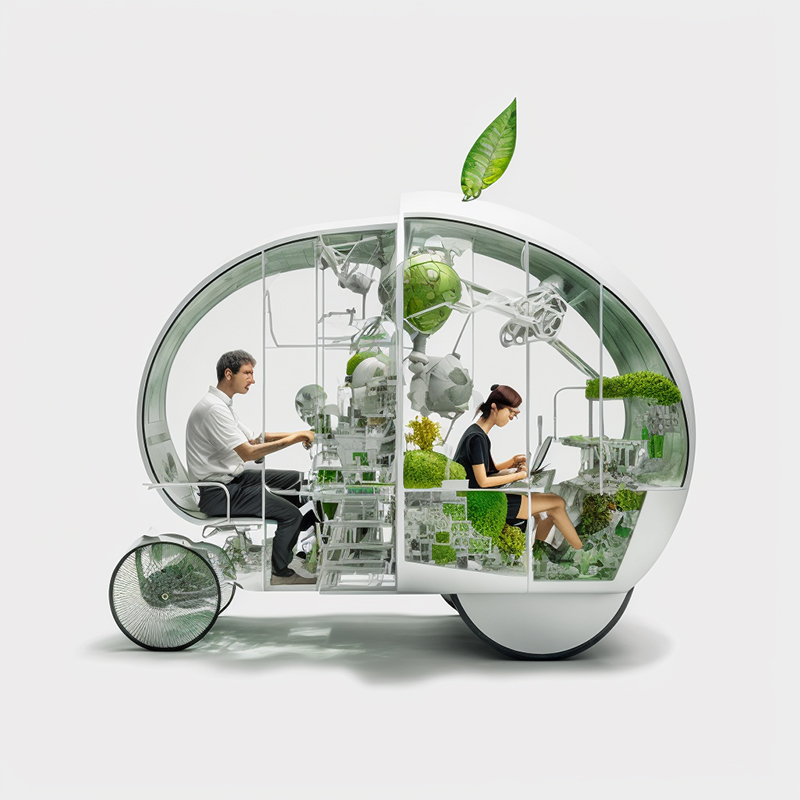 ulises AI's 'dynamic desks' inspire productivity with mobile workstations infused with nature