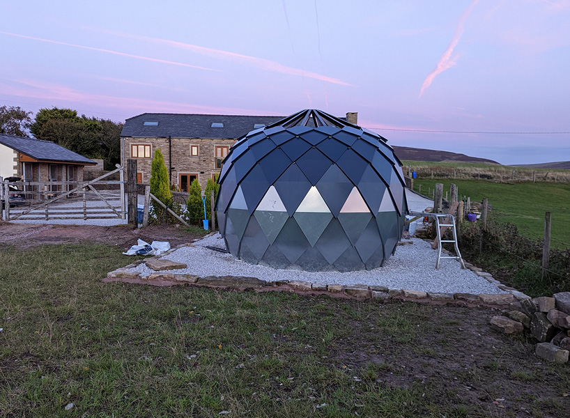 anthony hodson dzome garden office pod restores work-life balance