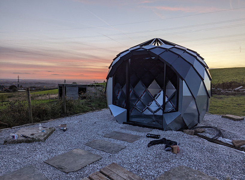 anthony hodson dzome garden office pod restores work-life balance