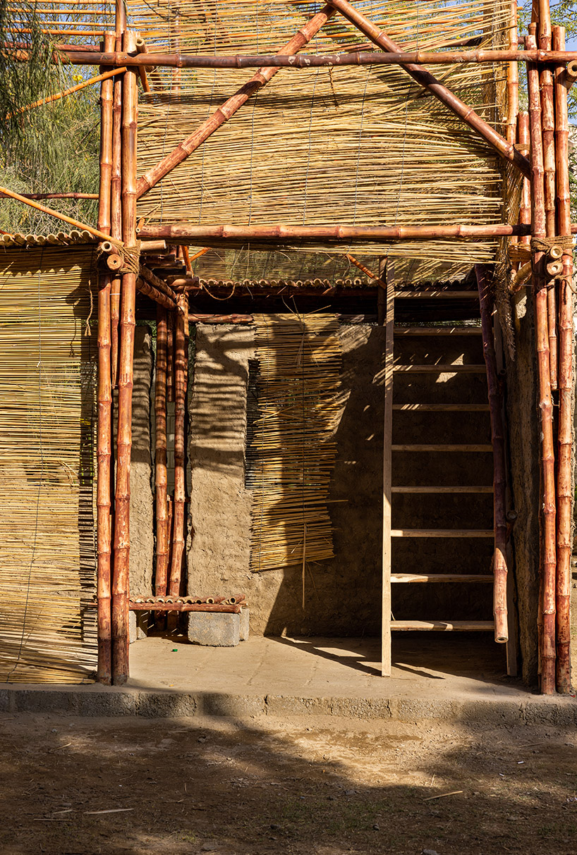 students propose bamboo flood-responsive housing in karachi using local vernacular