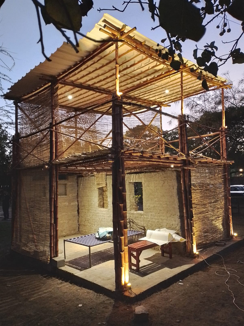 students propose bamboo flood-responsive housing in karachi using local vernacular