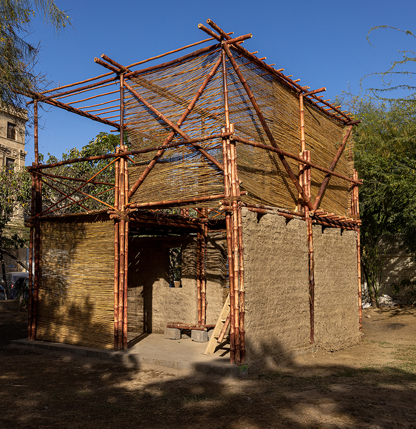students propose bamboo flood-responsive housing in karachi using local vernacular