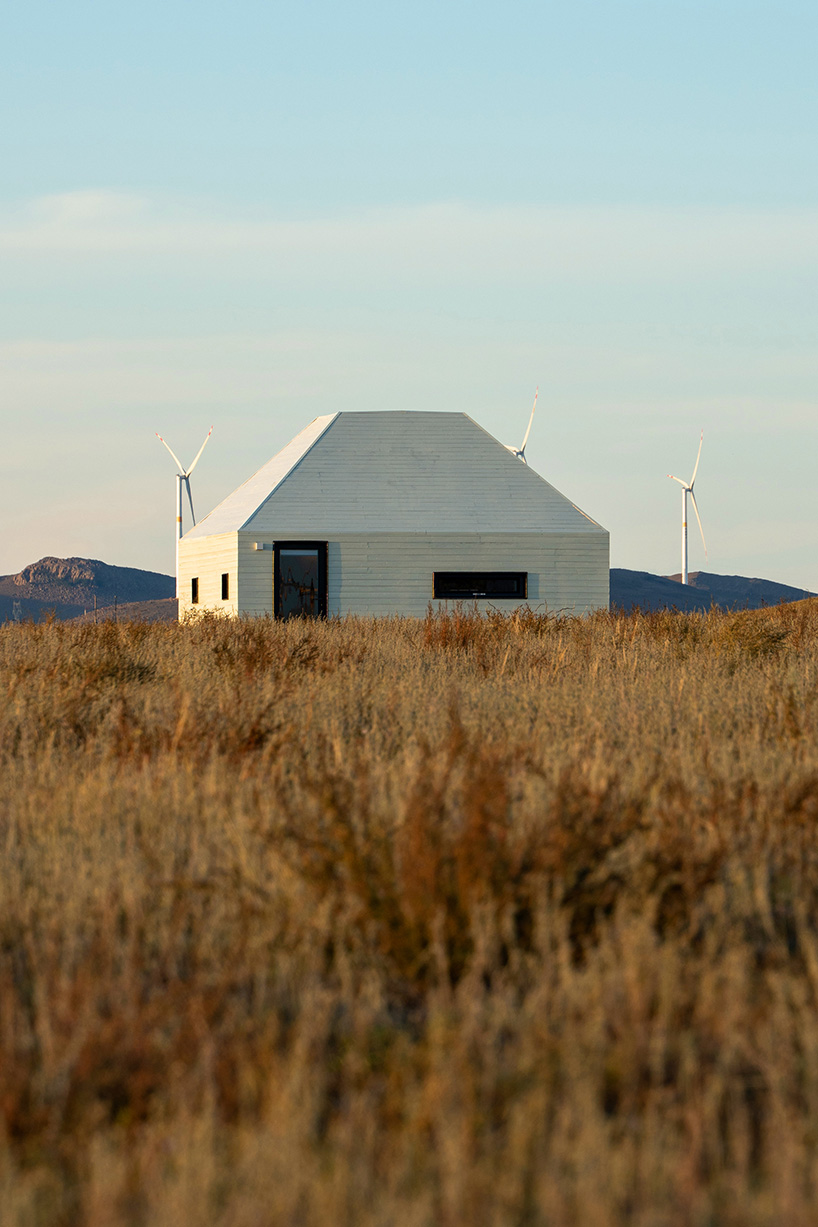 ger atelier's grassland community center adapts traditional mongolian ger