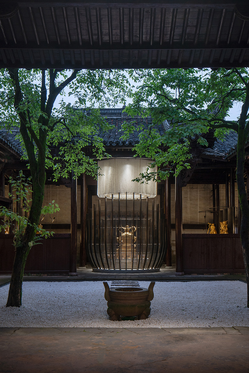 y.ad group's micro-renovation of historic temple in china unfolds around core courtyard