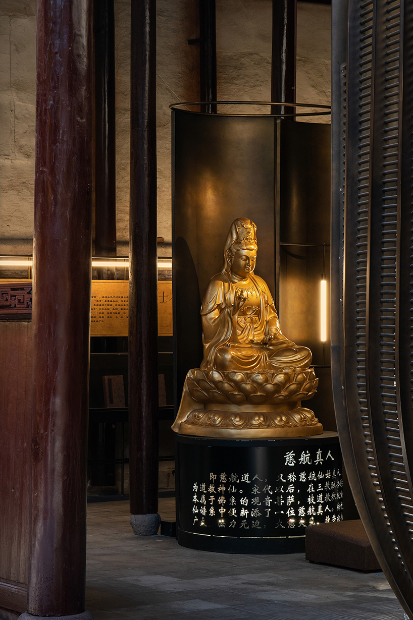 y.ad group's micro-renovation of historic temple in china unfolds around core courtyard