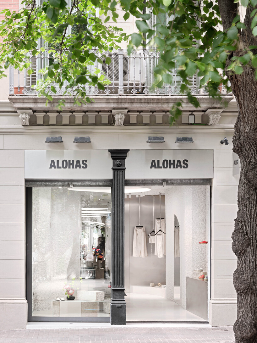 alohas flagship store by clap studio a dialogue between the aggressive and the refined 1