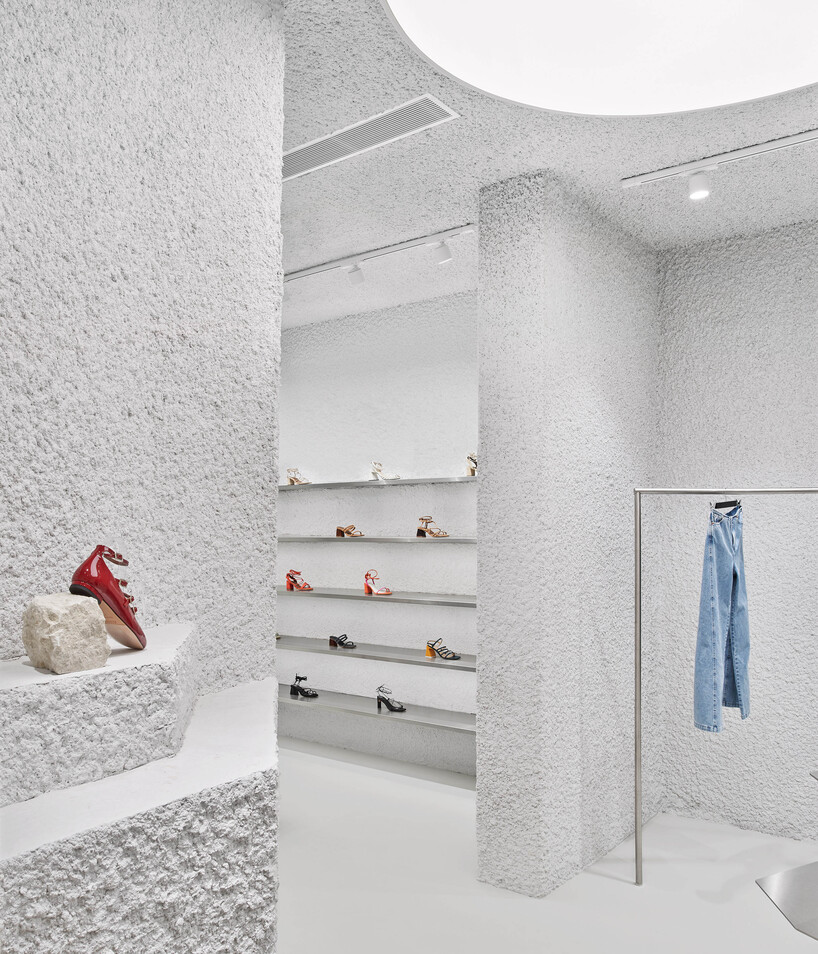 hawaii's volcanic geology inspires clap studio's raw interiors for ALOHAS flagship, barcelona