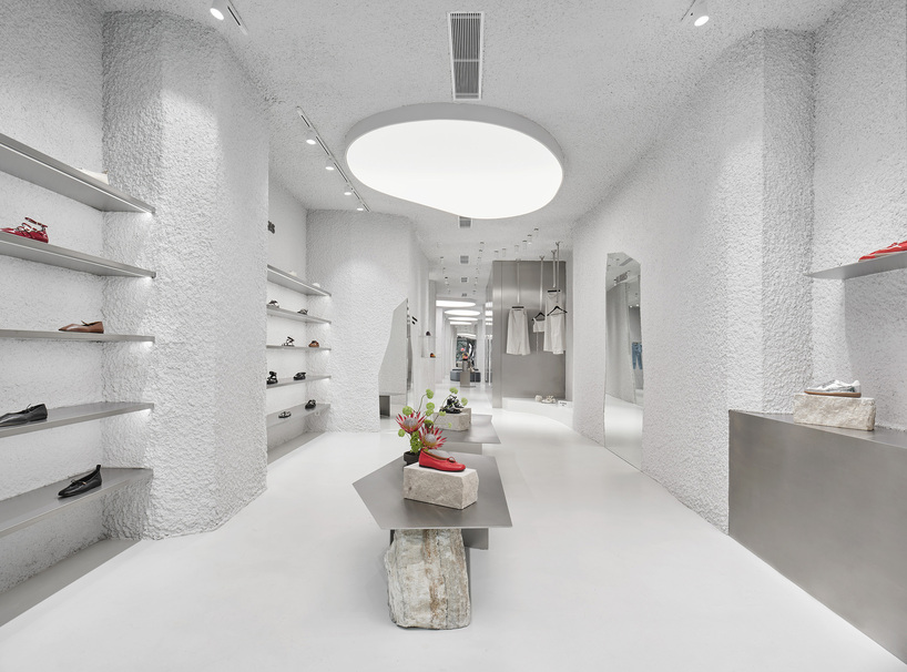 hawaii's volcanic geology inspires clap studio's raw interiors for ALOHAS flagship, barcelona