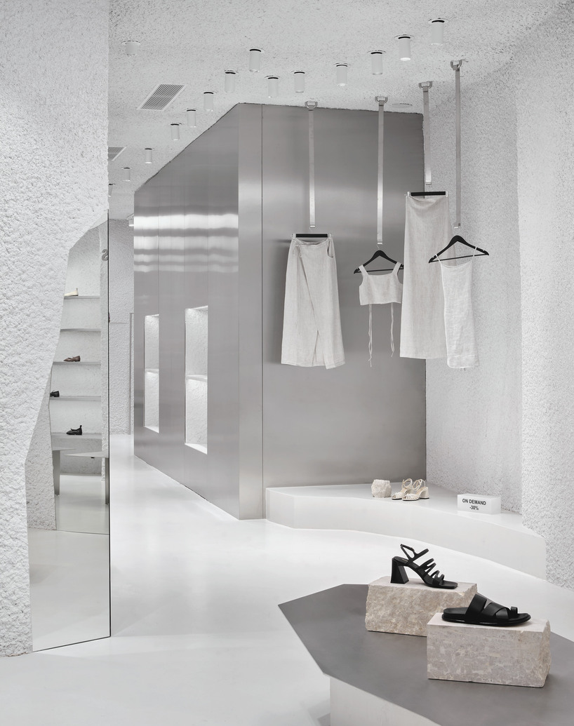 hawaii's volcanic geology inspires clap studio's raw interiors for ALOHAS flagship, barcelona