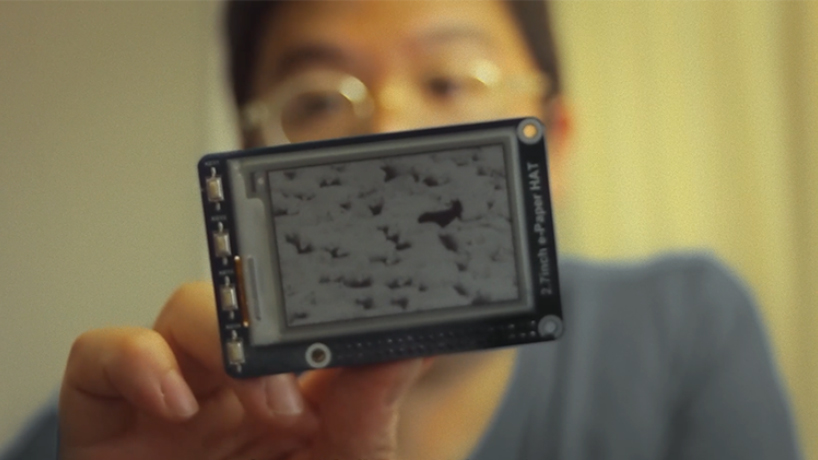 nico tangara's 'digitally analog polaroid camera' runs on raspberry pi and custom-code