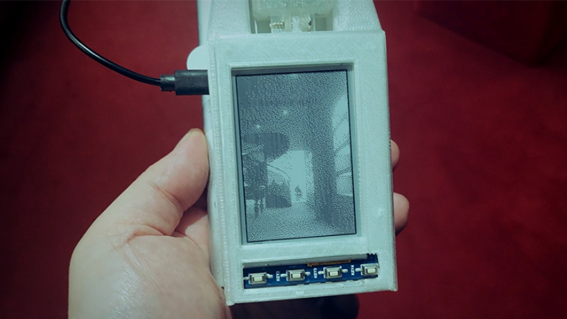 i made a digitally analog polaroid camera 6